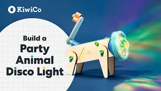 How to Build a Party Animal Disco Light | KiwiCo