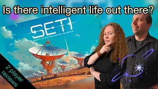 SETI Board Game Review! How does it play at 2 players?