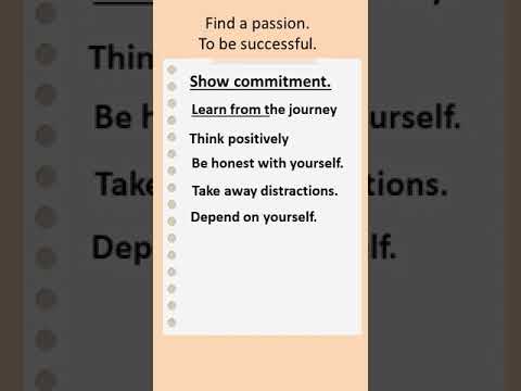 Success tip create your own definition