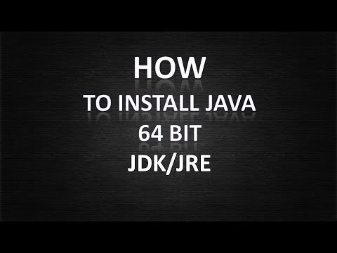 How to Install Java 64 bit to kickstart Java or Selenium