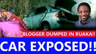 The Car That Dumped NDIANGU'I CCTV Footage Emerges from Ruaka!!