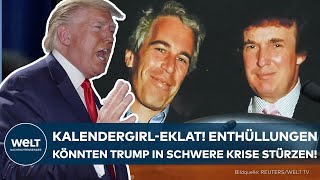 EPSTEIN-AFFÄRE: Trump in der Krise! US-Präsident klagt nach Enthüllungen und behindert die Presse