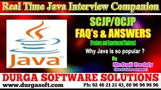 Java Interview Companion|| SCJP/OCJP||Why Java is so popular?