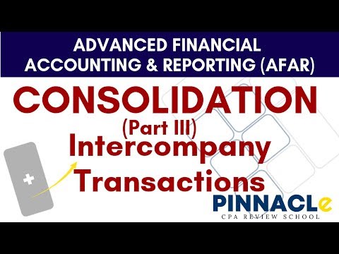 AFAR: CONSOLIDATION (Part III) | INTERCOMPANY TRANSACTIONS | BUSINESS COMBINATION