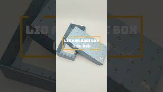 Lid and Base Box Custom Packaging #custompackaging #paperbox #cardboardboxes #packaging #custombox