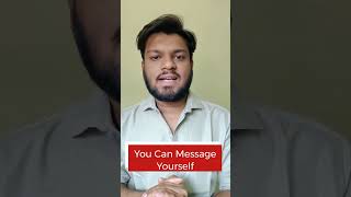 WhatsApp New Feature | Chat With Yourself In WhatsApp 🔥 🔥 #shorts #whatsapp #newfeature #bytetech