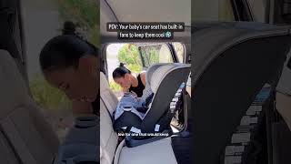 The coolest car seat in town #babygear #carseats #parentinghacks