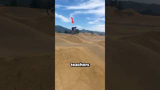 If mountain biking was homework would you be a good student? 🔥😭 #mtb #shorts #bike #school