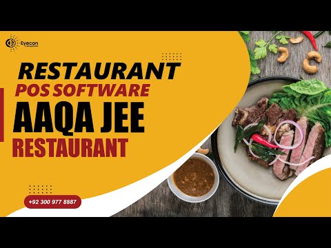POS Restaurant Software | AAQA JEE Restaurant | VLOG | Karachi Pakistan