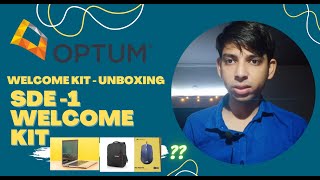 Optum Welcome kit || Which laptop @Optum Uhg give to SDE || United health group gift unboxing