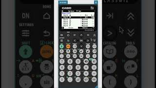 Vector Calculations in New Casio fx CG100. @CasioIndiaCo #maths #vector #interactivemathematics