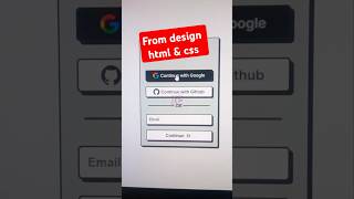 Login From design with html and css Step-by-Step Tutorial | html ful course | #htmlfullcourse #css
