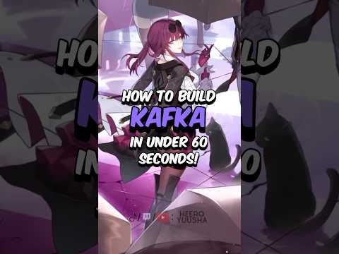 BEST KAFKA BUILD - How to Build Kafka in 60 Seconds #honkaistarrail #starrail #hoyoverse