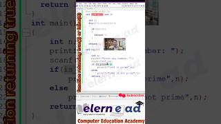 Function examples: is_prime in #C | expert in A minute  #coding #programming #clanguage #skills