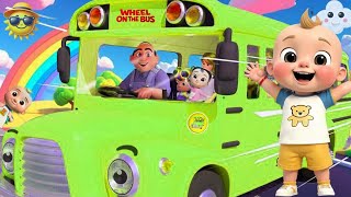 [ 1 MINUTE LOOP ] 🚍 Wheels on the Bus Sound Variations Remix 🎶 | Several Version | Giggle Rhymes Fun