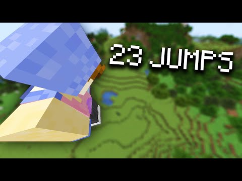 Is it possible to beat minecraft with increasing jump boost?!