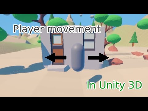 How to Create and Move a Player in Unity || Step-by-Step Tutorial