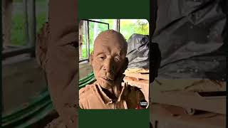 clay statue in thailand #shorts #telugushorts
