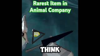 RAREST ITEM IN ANIMAL COMPANY #animalcompany #vr