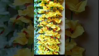 Artificial floral garlands
