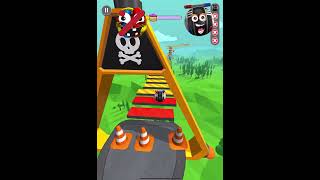 Going Balls - Colorfull ball vs Police ball jump challenge - #alpinko #ballgame #4kgameplay