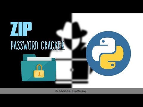 Crack any password protected ZIP file || Python for ethical hacking