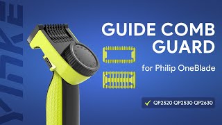 YINKE Guide Comb Guards for Philip OneBlade Installation Tutorial