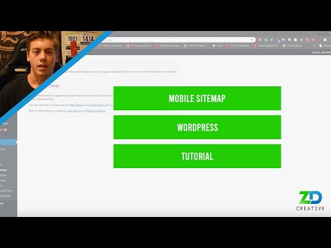 How to add a Mobile Sitemap Wordpress Tutorial