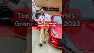 Grand i10Nios Facelift की Top 4 Hyundai Genuine Accessories जिसके बिना customer Delivery नहीं लेते.॥