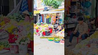 岘港水果鲜花市场五颜六色美极了！#shorts #shortvideo #市场 #菜市场 #水果 #鲜花 #岘港 #maan