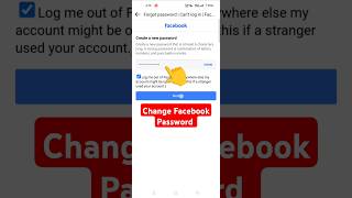 how to change facebook password ( 2025 ) Change facebook password on  android#shorts #facebook#viral