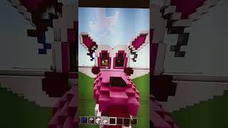 #minecraft #fnafminecraft #mangle #fnafmangle #shorts #viral mangle fnaf minecraft build