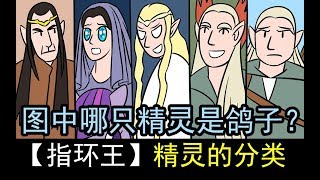 魔性指环王【6】精灵族有哪些分类？竟然有一群鸽子