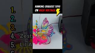 Craziest toy's on high voltage!! (Part 3) #ranking #toys