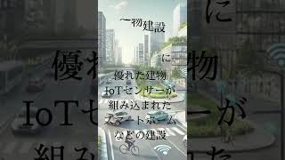 未来の街づくり  IoTとAIで実現する快適な暮らし！！