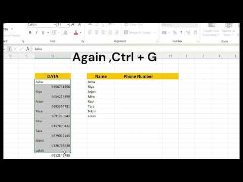 How to Rearrange Data in Excel | Easy Excel Tutorial for Beginners
