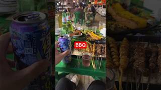 吃烧烤喝啤酒真享受。 #motivation #BBQ