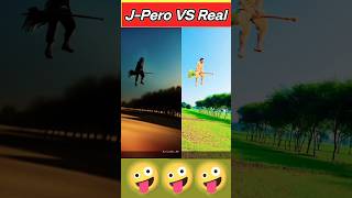 Jack's Pero Vs Real😲😲 #shorts #aiartvideo