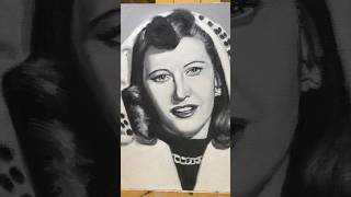 #barbarastanwyck #oilportrait #oilpainting #art #portraitpainting #classicmovies #figurativeart