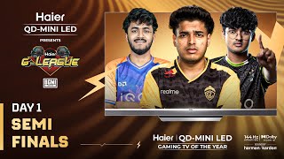Haier G-League | Ft. #soul , @GodLikeEsportss , @RevenantEsports | Semi Finals | Day 1 | BGMI