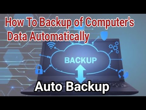 How to take backup automatically in computer #databackup #backup #PCBackup