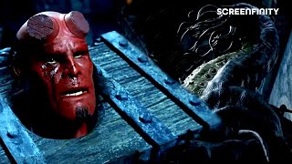 Hellboy's legendary fight against Behemoth (ft. Ron Perlman) | Hellboy | Screenfinity