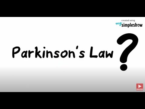 Parkinson's law - Becoming More Productive | Explained with a Short Story