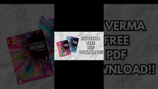 HC verma free pdf download!!100% real