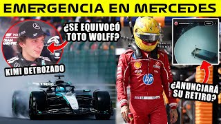 ⚠️EMERGENCY MEETING at MERCEDES💥 ANTONELLI BROKEN❌ CHANGES for HAMILTON♻️ A RETIREMENT MESSAGE?🤔