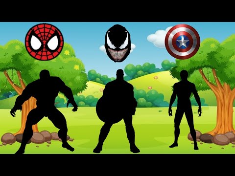 TEBAK GAMBAR  SUPERMARVEL VENOM💥CAPITAN AMERICA💥SPIDERMAN