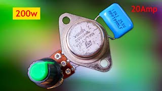 Every One Should Know About This- Brilliant idea!! Voltage controller circuit
