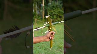 Eco-Friendly Slingshots Made with Bamboo and Date Palm Leaves