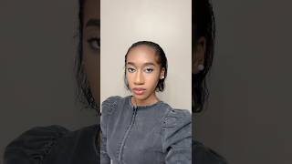 My 1st attempt at a wet hair look #wethair #wethairlook #beauty