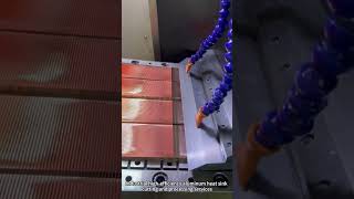 Industrial high-efficiency aluminum heat sink cutting and processing services #heatsink #radiator